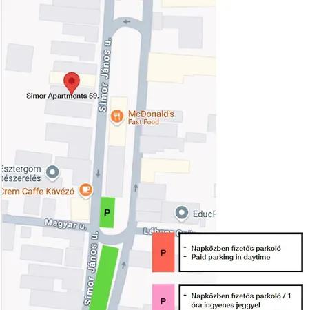 Apartman Simor 59 Spacious Location